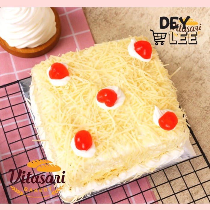 

VITASARI Kue Tart Keju Persegi