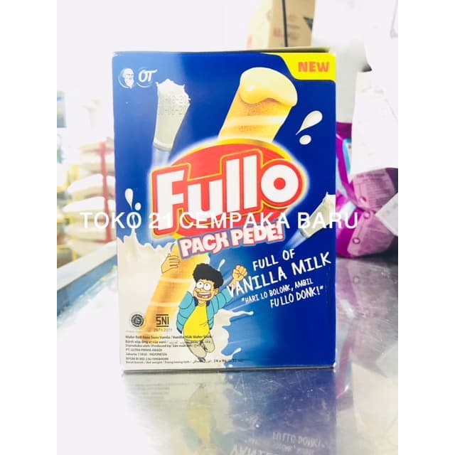 

Fullo Astor Vanilla Milk 1 BOX isi 24 PCS | Vanila Rolls Roll Fullo