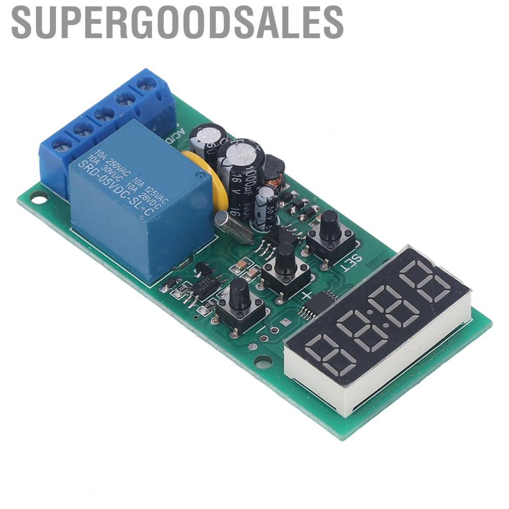 Supergoodsales Real Time Timing Switch Relay Module  Synchronization Circuit Board Power Off Memory Clear Concise Interface for Control