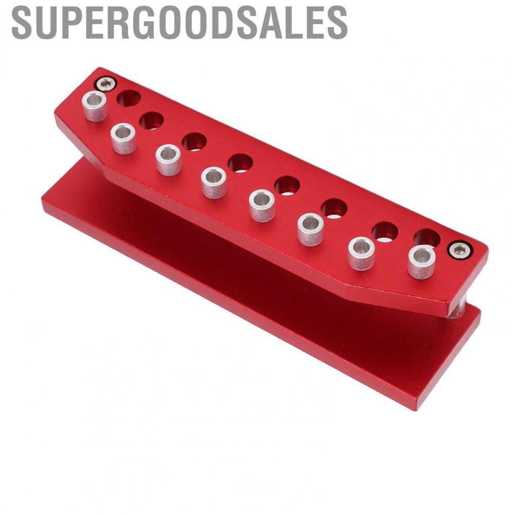 Supergoodsales Screwdriver Stand  Space Saving 8 Holes Lightweight Storage Rack for Tweezers