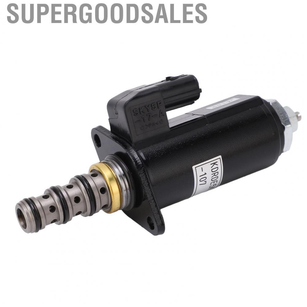 Supergoodsales Proportioning Valve  Excavator Proportional Solenoid Stable Performance Wide Compatibility for Industry