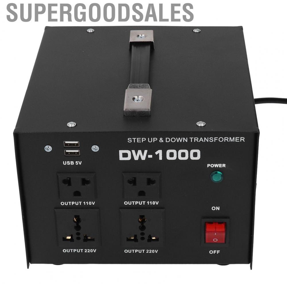 Supergoodsales Power Regulator  Space Saving 1000W Toroidal Core Shape AC Transformer for Building
