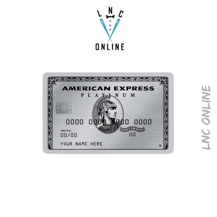 

Stiker Skin Card Kartu ATM Emoney Flazz Amex Edition