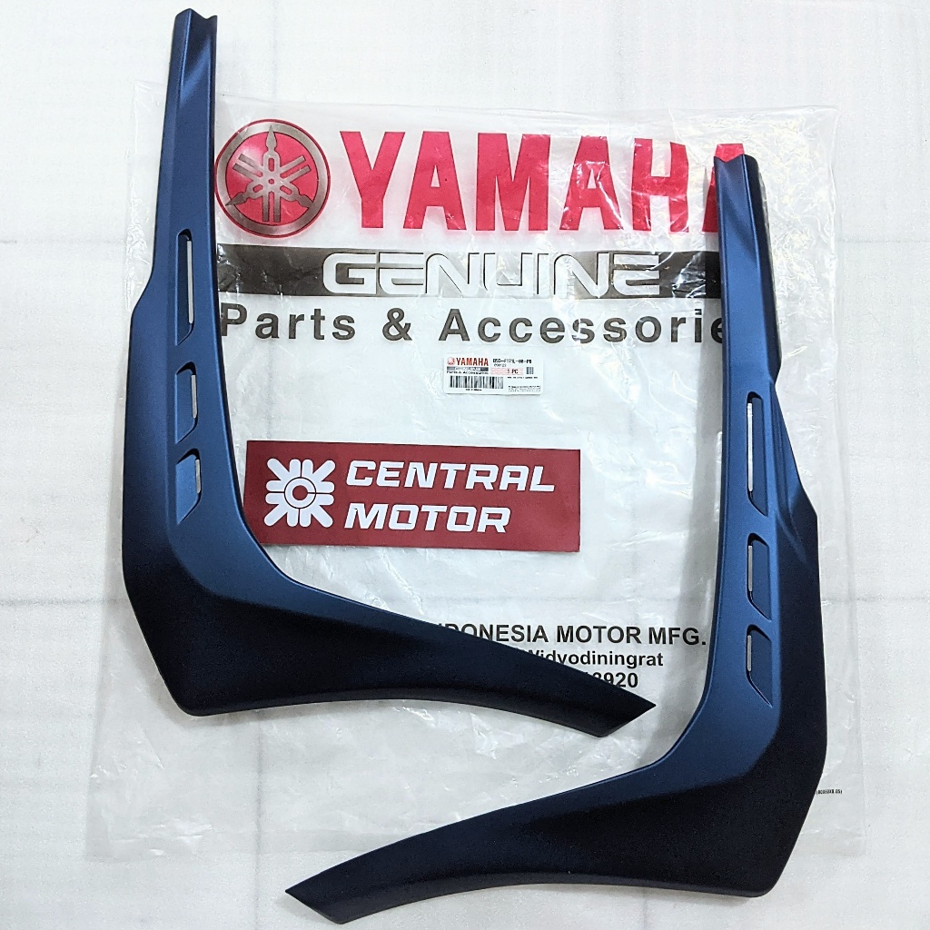 Sayap Bawah Freego Free Go Biru Doff Matte Mole Depan Bawah Kanan Kiri Sepasang Original Yamaha Genu