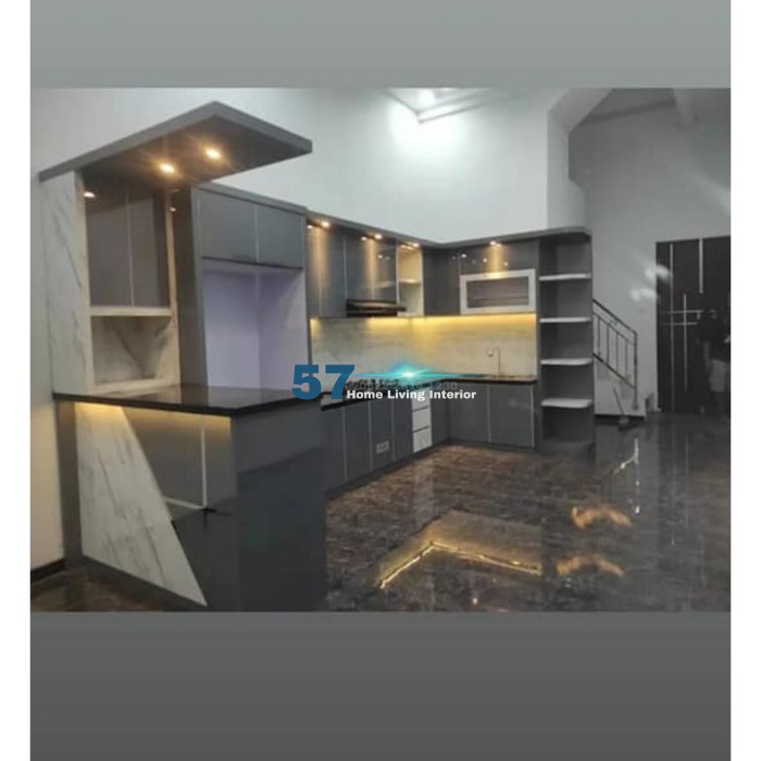 Kitchen Set Minimalis Free Desain Segala Model Bahan Plywood HPL