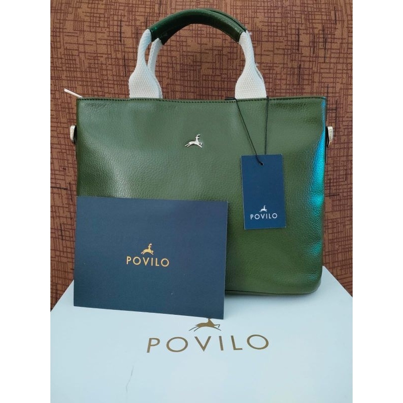 PRELOVED Povilo Nona Sling Bag Green