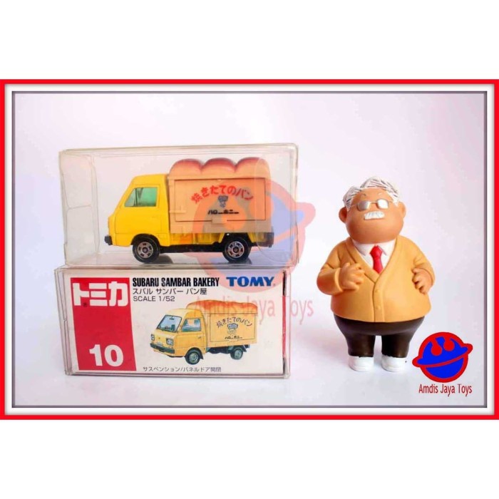 Tomica Tomy Biru 2002 Diecast Miniatur Mobil Subaru Sambar Bakery Free