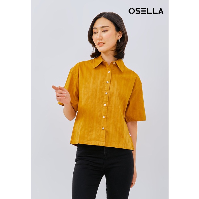 Osella - Kemeja Wanita Warna Golden 2132300283