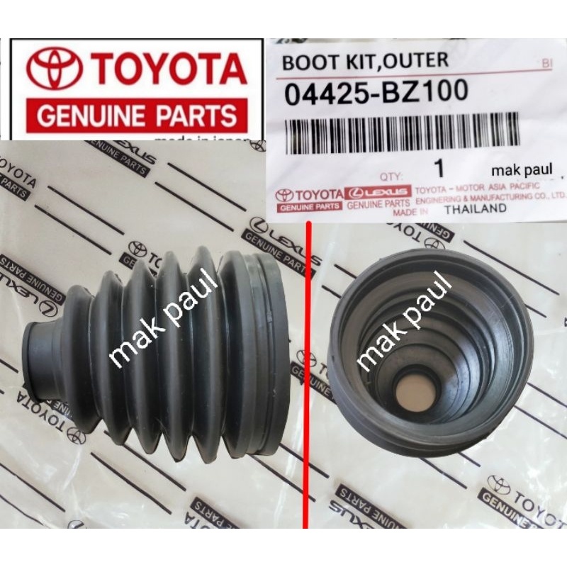 karet boot CV JOINt luar AGYA AYLA CALYA SIGRA ORIGINAL