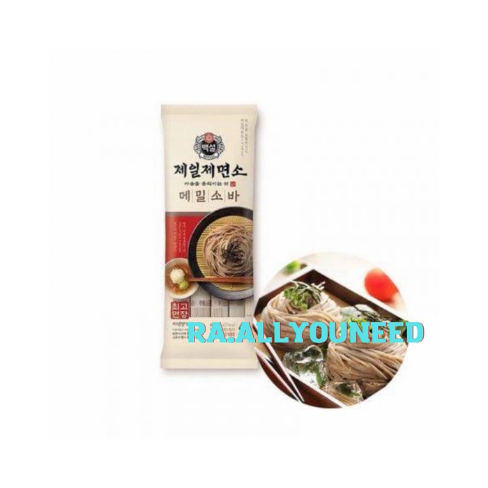 

Cj Beksul Buckwheat Noodle / Mie Soba / Non Halal 400 gram