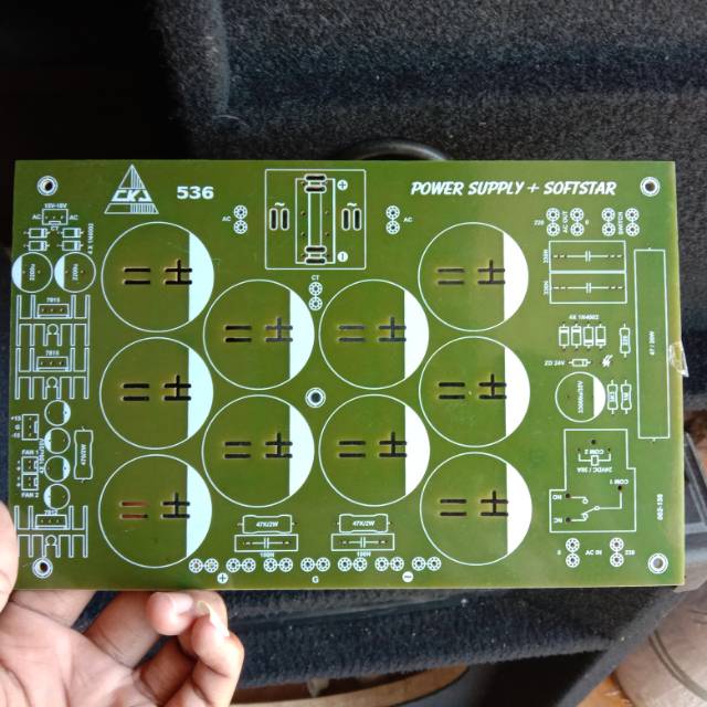PCB ELCO POWER SUPPLY PLUS SOFTSTART