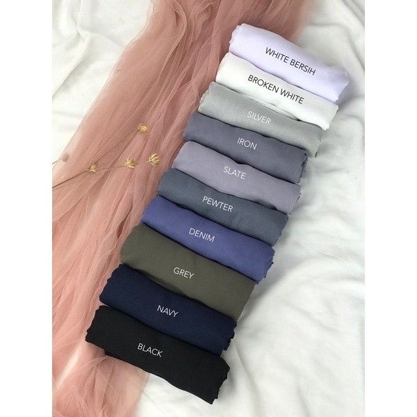 JILBAB BELLA SQUARE SEGI EMPAT / HIJAB BELLA SQUARE TERBARU WARNA TERLENGKAP