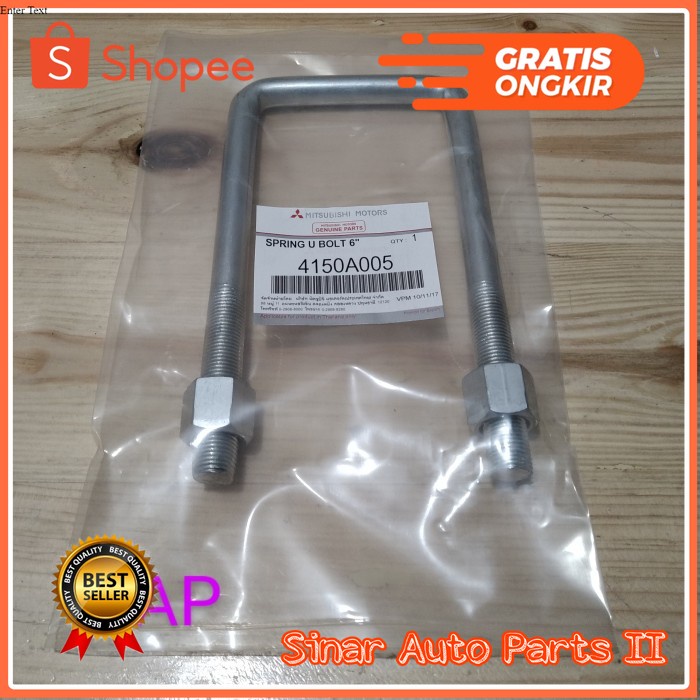 SAP2 SPRING U BOLT 6INCI TRITON LAMA 4150A005