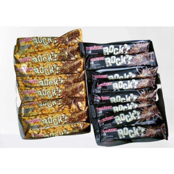 

SILVERQUEEN ROCKR kemaasan BOX isi 24
