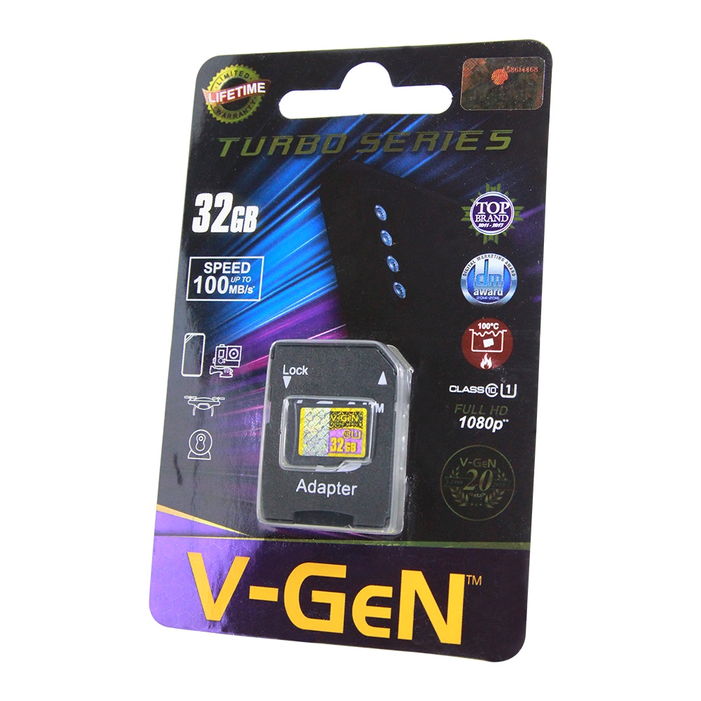 MICRO SD 32GB TURBO (+ADAPTER) V-GEN