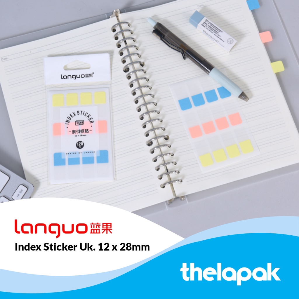 

Stiker Tag Index 120pcs Languo Index Sticker