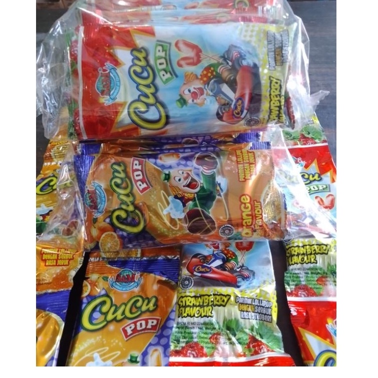 

Permen Cucu Pop 1 Pack isi 2 Renceng ORIGINAL