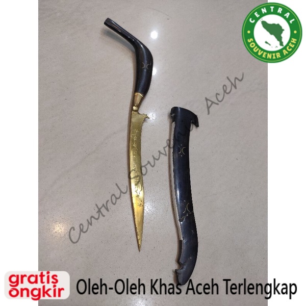 souvenir rencong asli Aceh | bahan Kuningan asli