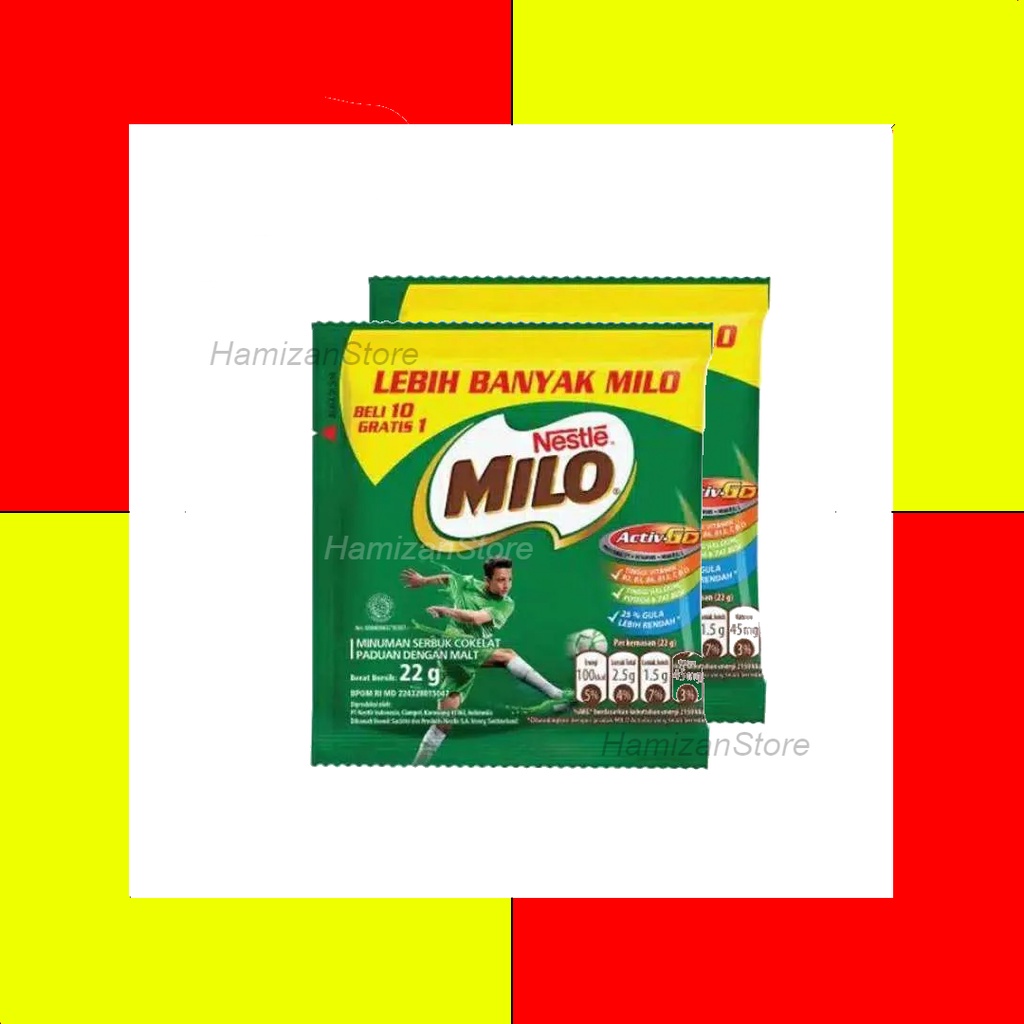 

2 Sachet SUSU MILO 22 gram [HMZ]