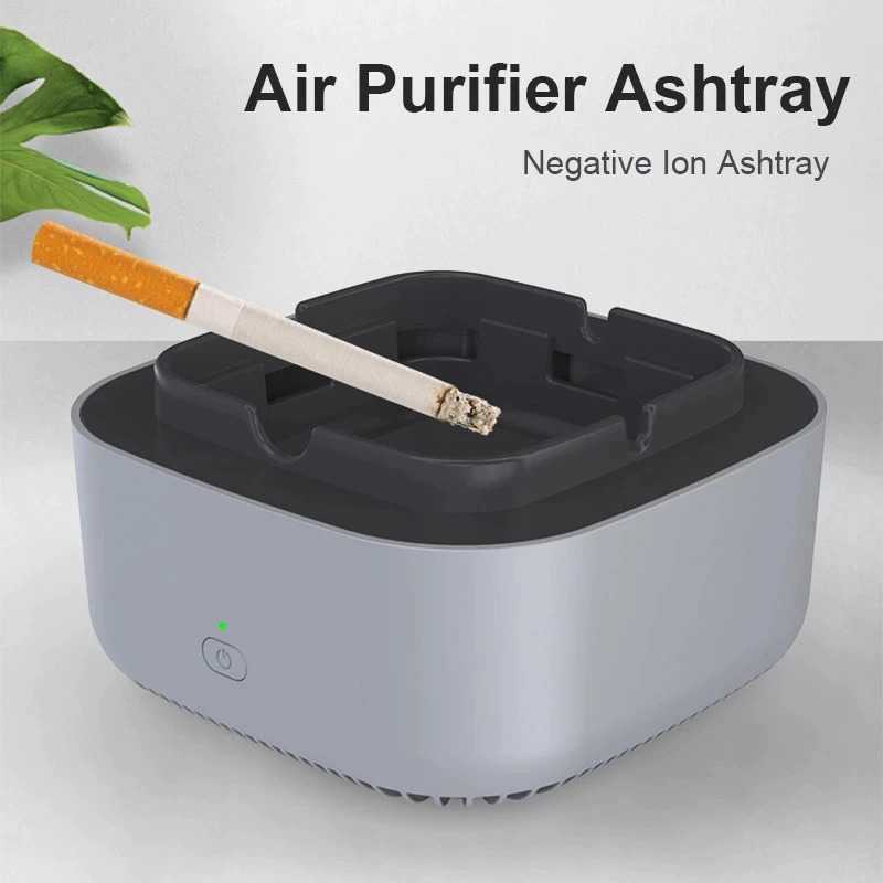 Skutny Asbak Rokok Air Purifier Filter Cigar Ashtray - LM-2202