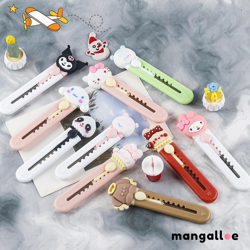 

Lucu Kartun Mini Cutter Portable Pemotong Kertas Siswa Buatan Tangan Cutter Alat Tulis -MG