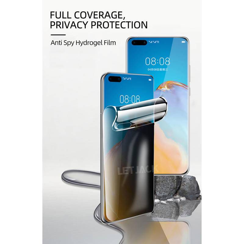 Film Hydrogel Anti Spy Full Lengkung Untuk Huawei Nova10 9 8 7 6 4 Pro Pelindung Layar Privasi Untuk Huawei nova 10 9 8 7 SE 10Z 4E 5T 7i Y90