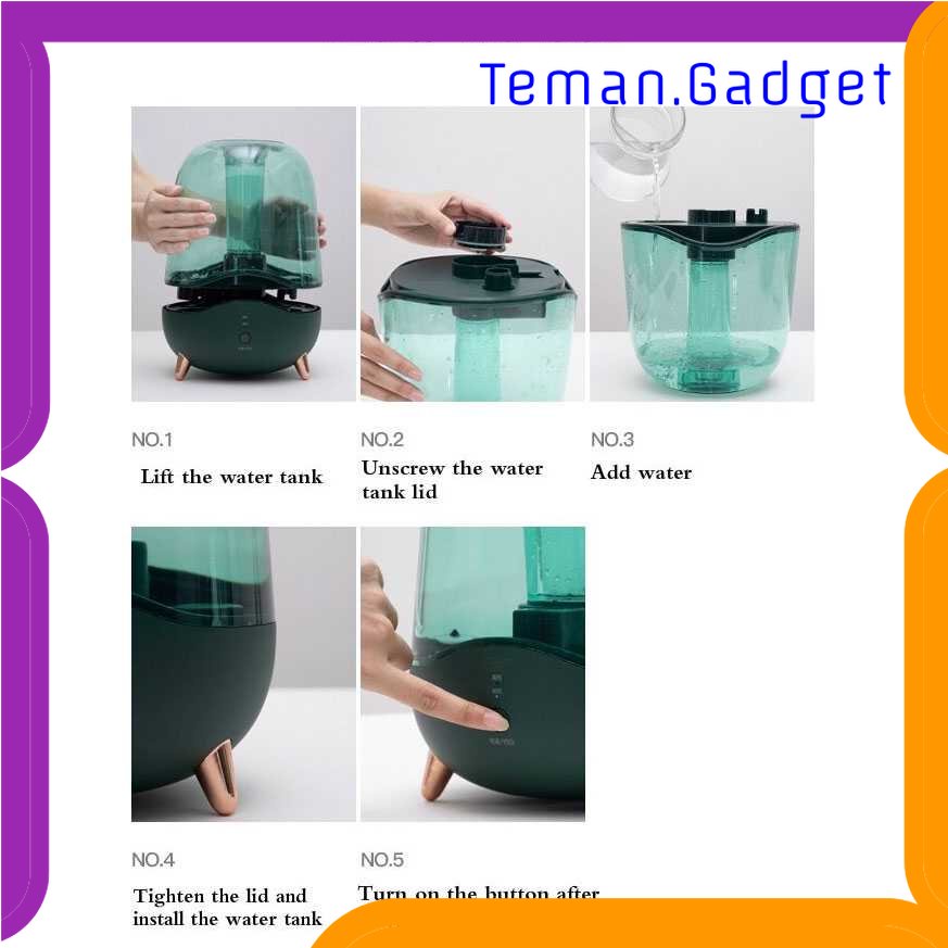 TG - ART Deerma Air Humidifier Pelembab Udara 5L - DEM-F329