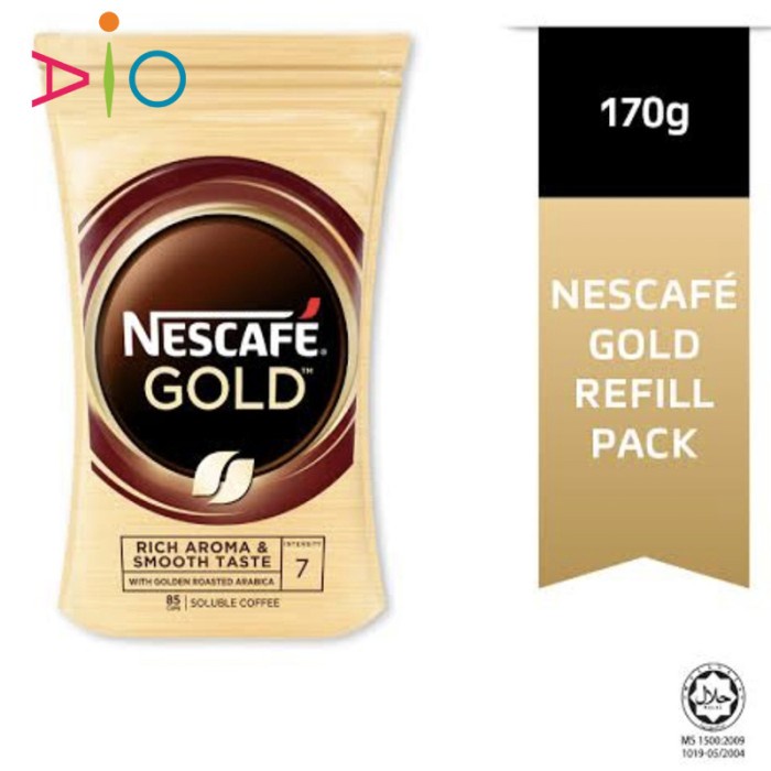 

[Ready Stock-Terjangkau] Refill Nescafe Gold 170gram