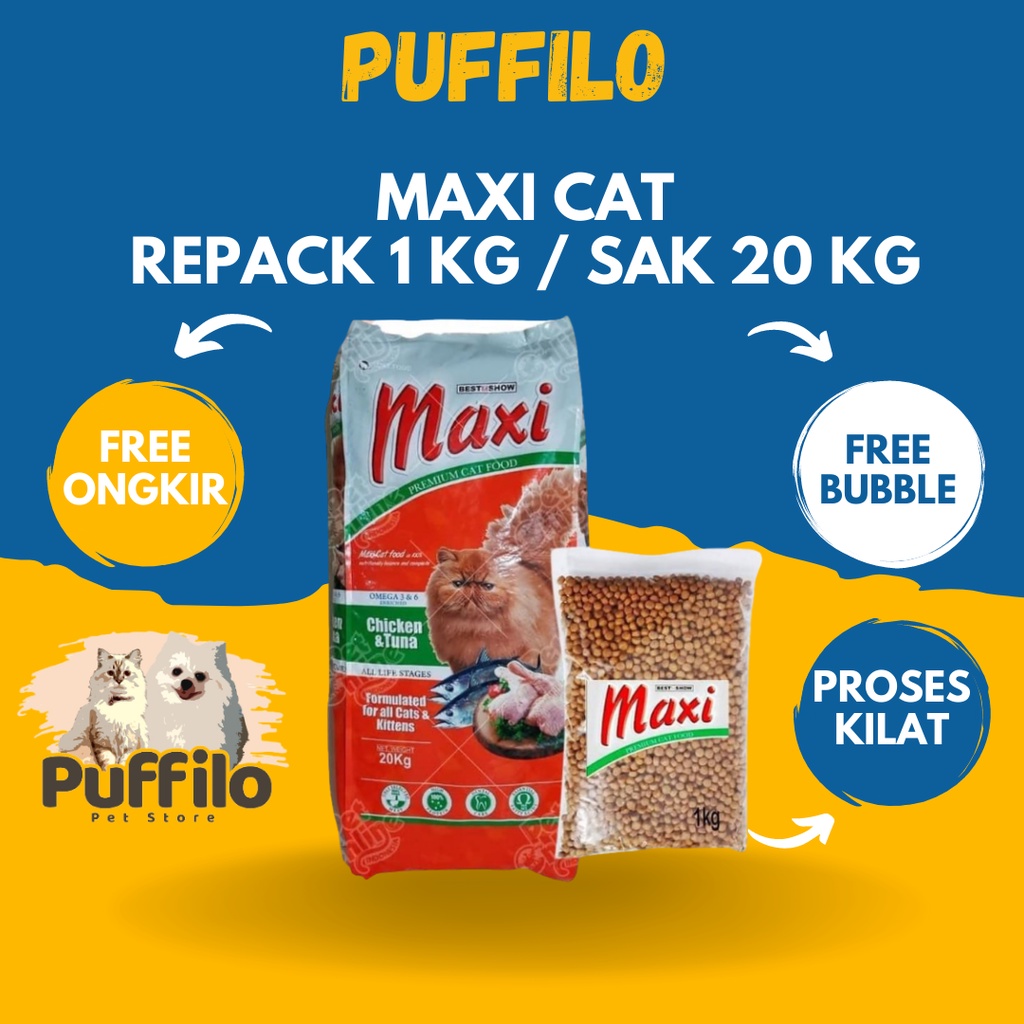 MAXI CAT REPACK 1KG