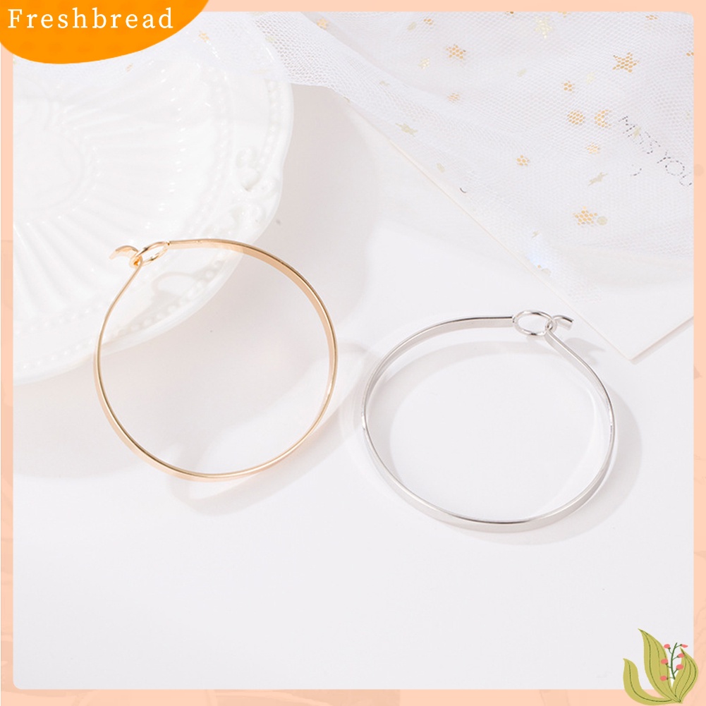 &lt; Freshbread &gt; Fashion Sederhana Wanita Berongga Lingkaran Terbuka Gelang Bangle Perhiasan Pergelangan Tangan Dekorasi Hadiah