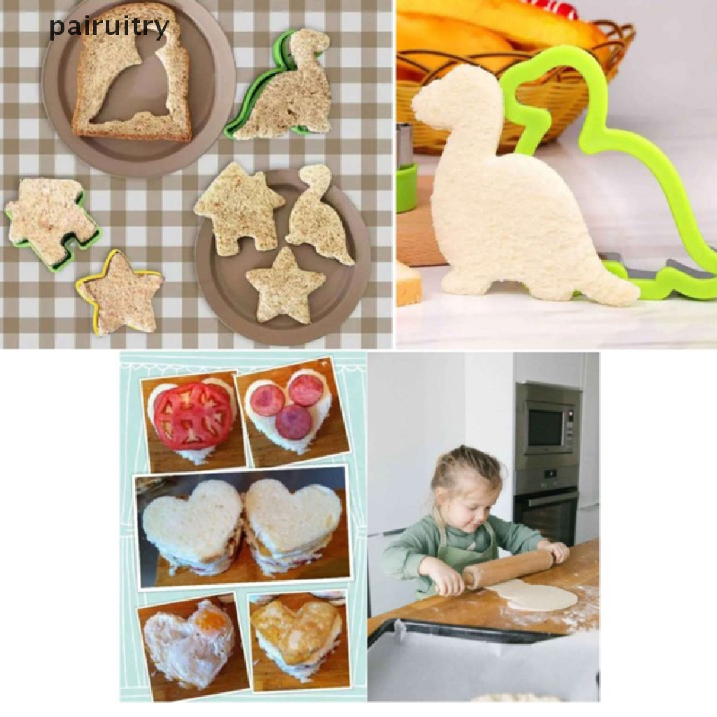 Prt Pemotong Buah Makanan Anak Kids Cookie Sandwich Mold Maker Dengan Bentuk PRT