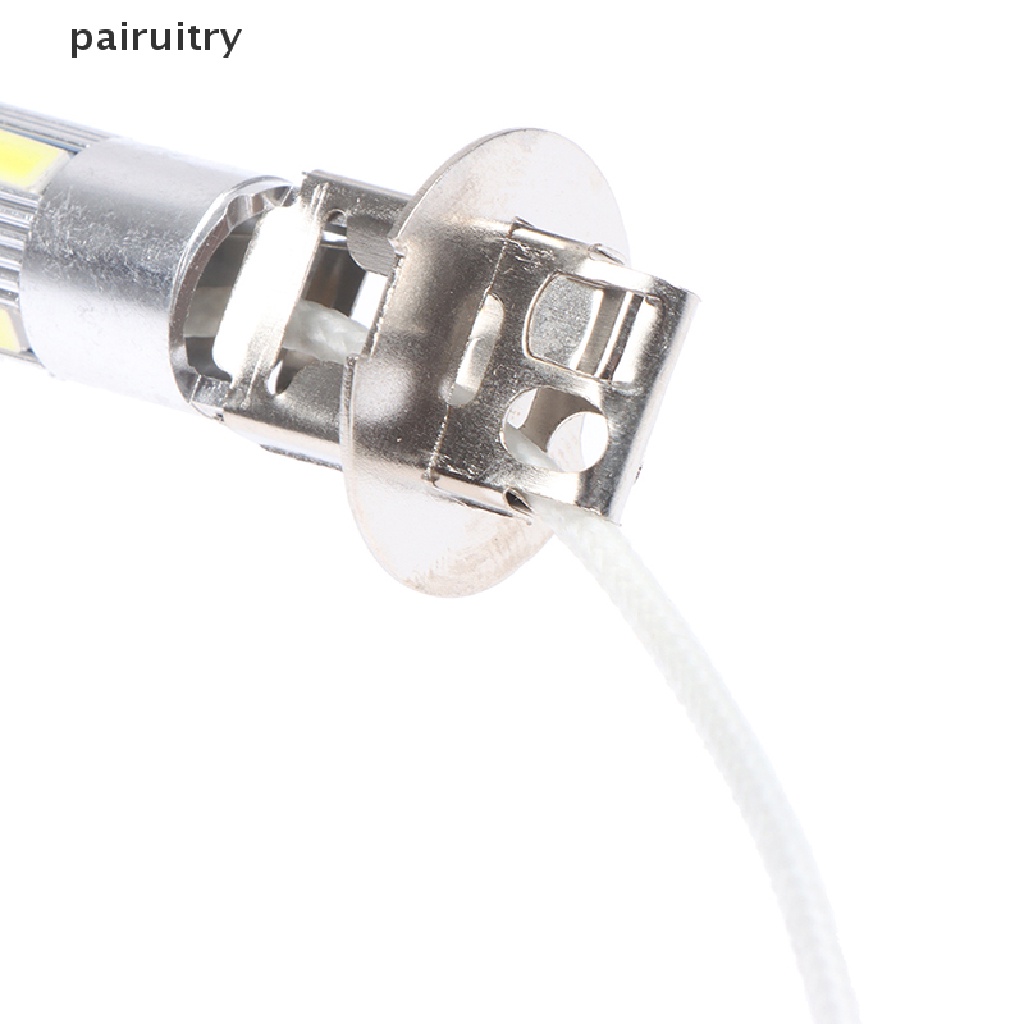 Prt 2Pcs H1 H3 12V 5630 6000K DC Lampu Mobil LED Auto Light Fog Light Car Headlight PRT