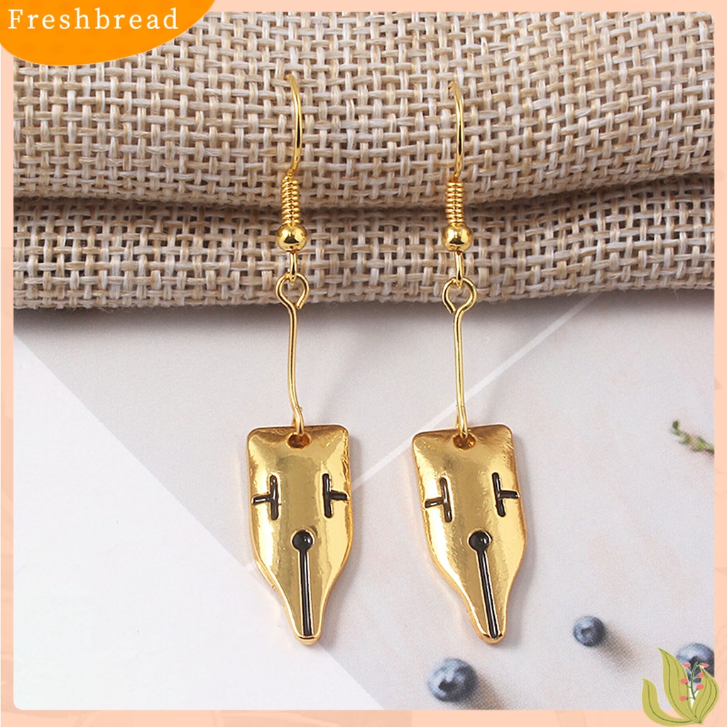 &lt; Freshbread &gt; Sederhana Wanita Bizarre Adventure Ear Stud Earclip Anime Anting Cosplay Perhiasan