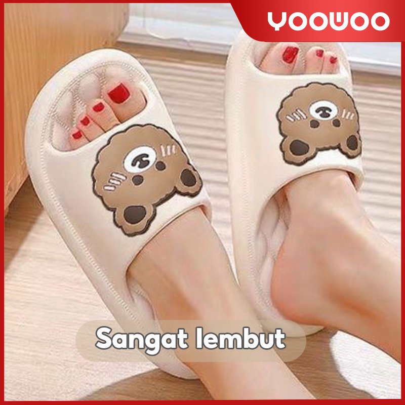 Sandal beruang / sandal slop / sandal rumah