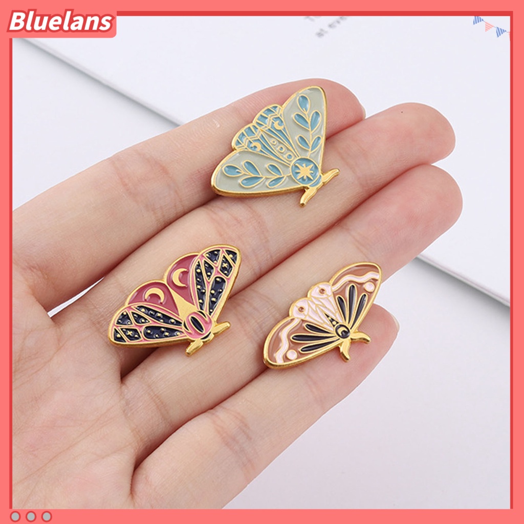 {In Stock} Bros Wanita Ngengat Enamel Indah Pin Tas Lucu Khusus Untuk Hadiah