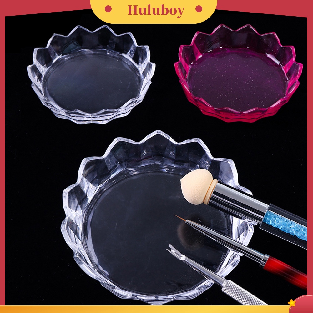 {In Stock} Piring Penyimpanan Nail Art Multifungsi Pen Berlian Imitasi Manicure Jewelry Holder Case