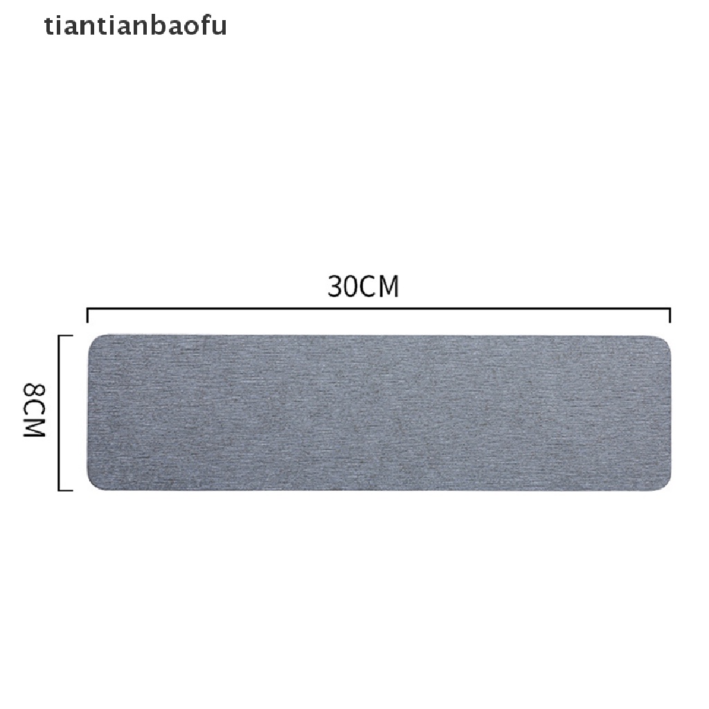 [tiantianbaofu] Home Diatomite Mat Alas Penyerap Air Tahan Panas Coaster Diatomaceous Earth Kitchen Sink Faucet Mat Non Slip Cepat Kering Butik