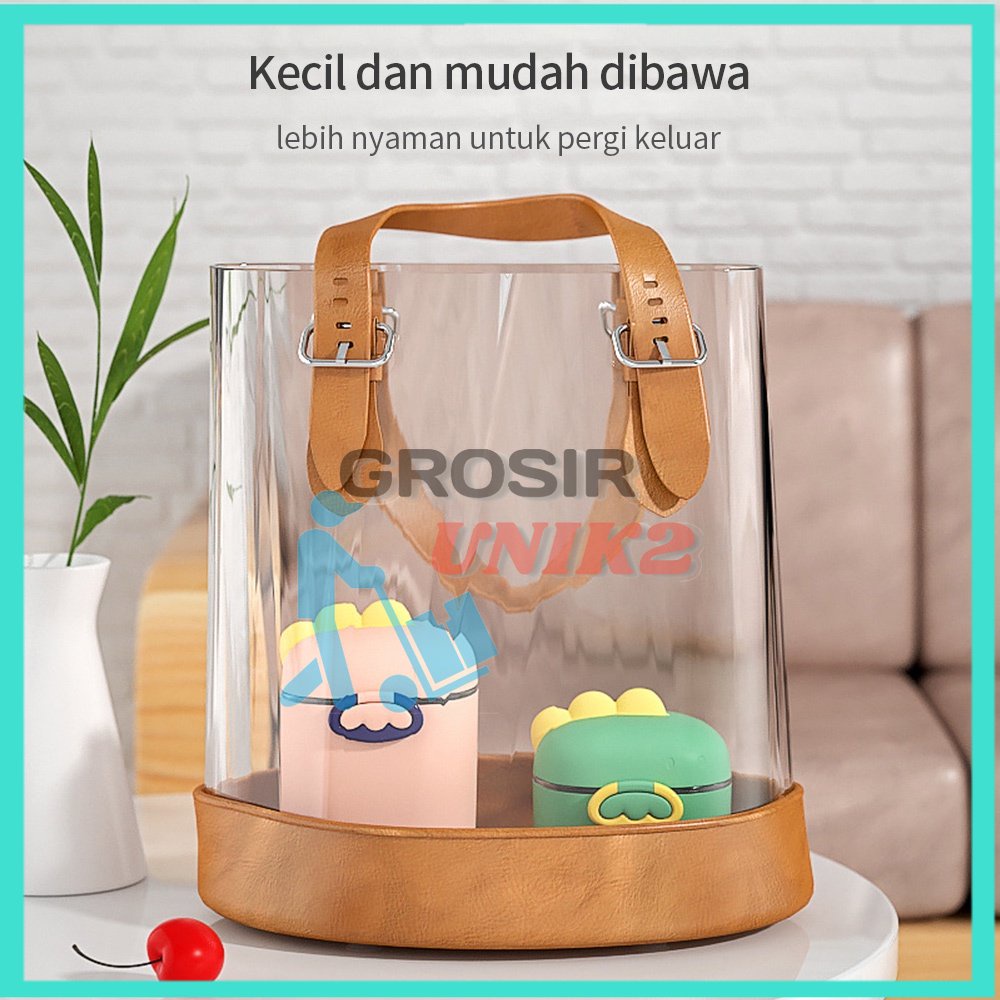 KOTAK SUSU DINO 800ML KOTAK TEMPAT PENYIMPANAN SUSU BUBUK KARAKTER DINOSAURUS PRAKTIS PERLENGKAPAN BAYI GROSIR