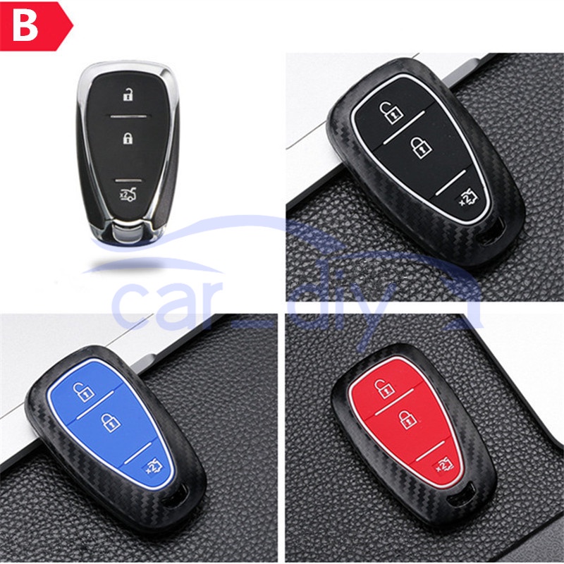 Abs Kunci Case Cover Remote Mobil Fob Dengan Gantungan Kunci Untuk Chevrolet Cavalier Cruze Monza Malibu Sail Equinox Shell Pelindung