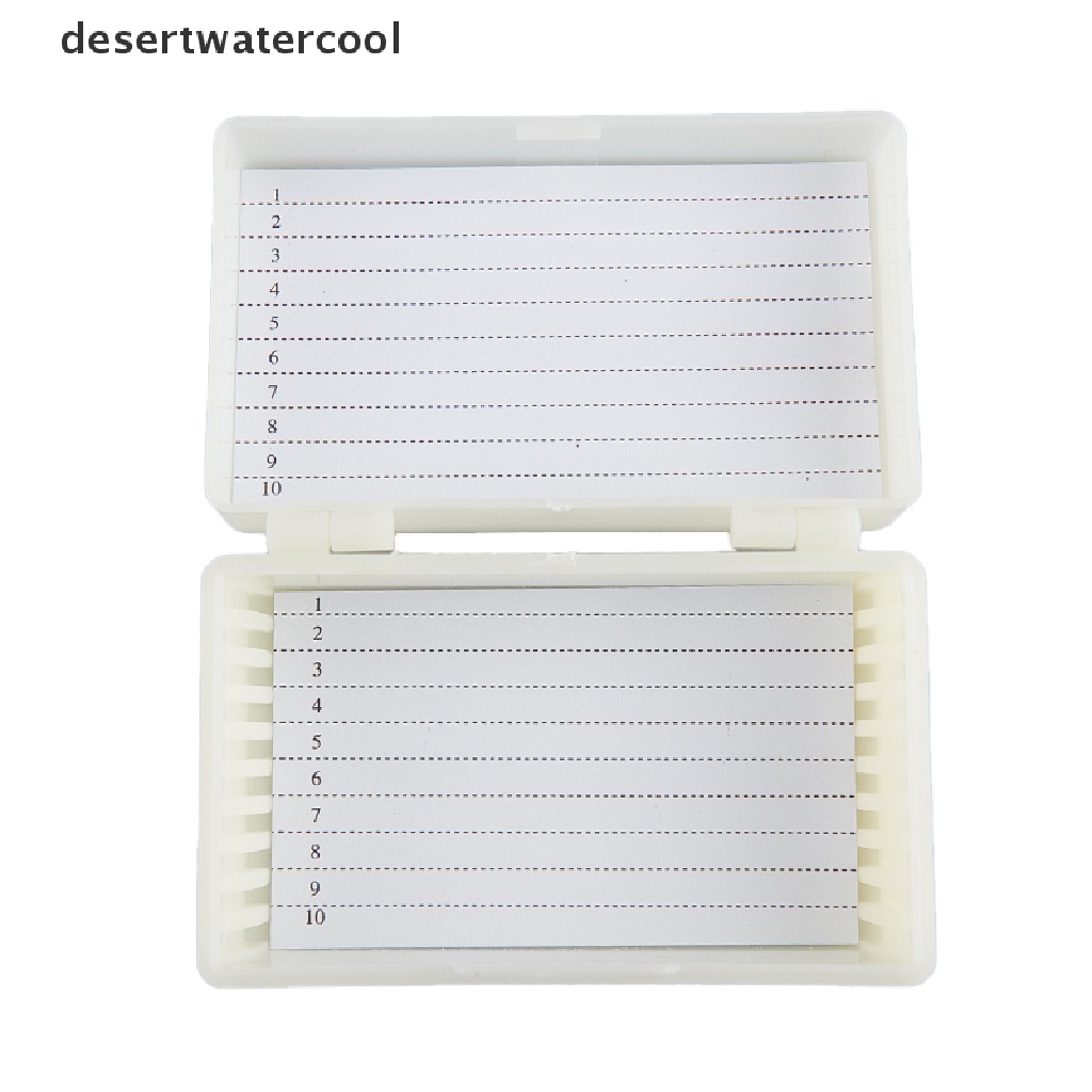 Deid Microscope Slides Case Cabinet Holder Patoical Slice Box Slide Kotak Penyimpanan Martijn