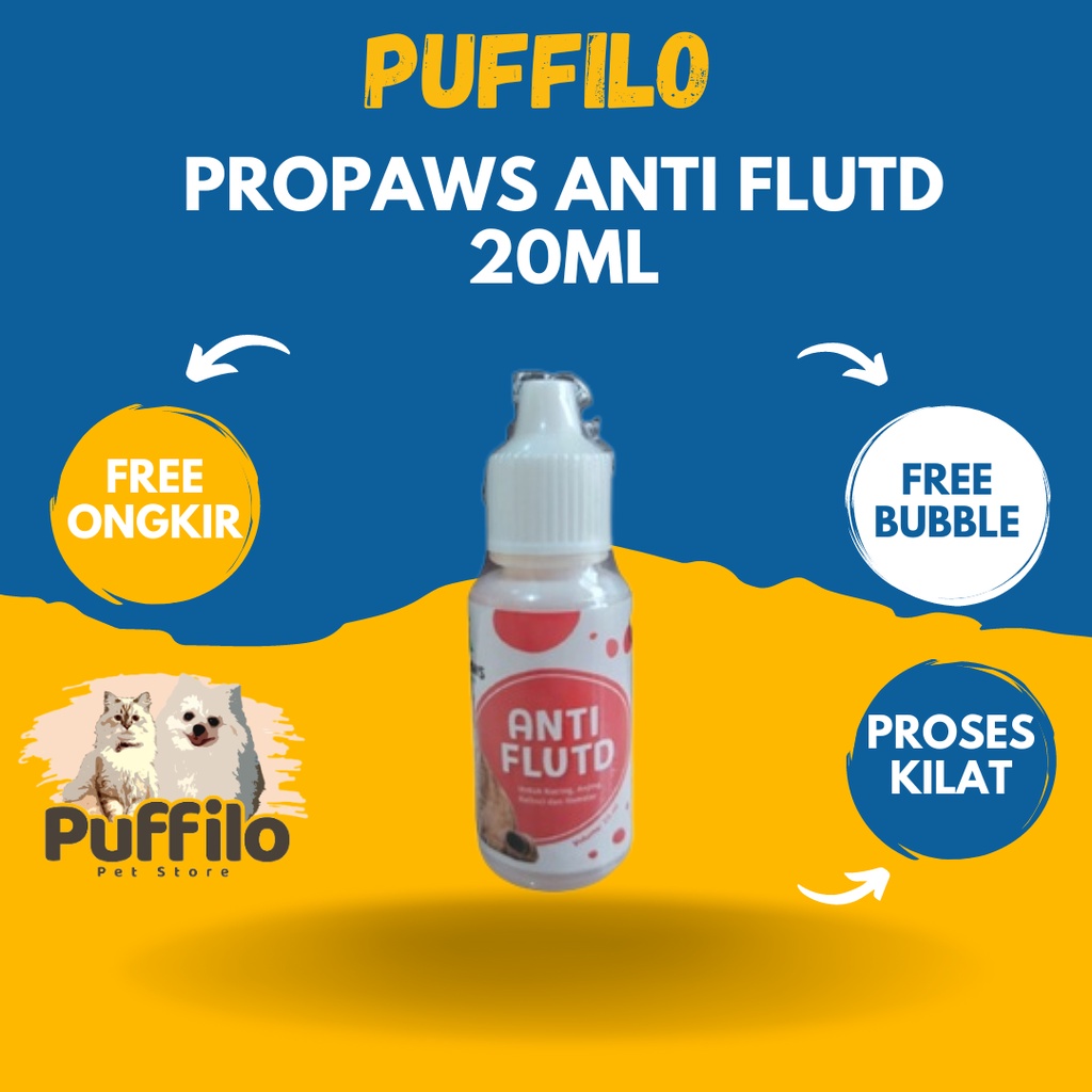 Obat Kucing Anjing Susah Pipis Anti FLUTD PROPAWS 20ml