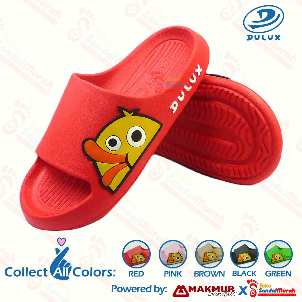 Toko Sendal Murah - Sandal Slop Uk 36 - 40 / Sandal Lucu Motif Bebek / Sandal Perempuan Nyaman / Sandal Wanita Outdoor / Sandal Santai Sehari - hari [Toko Sendal Murah M 509 B]