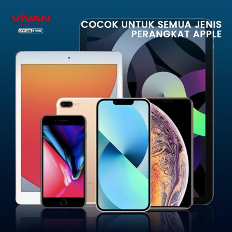 Vivan Power 30 USB Type C Charger 30W PD Fast Quick Charge Charging iPhone 12 13 Pro Android PPS GARANSI RESMI