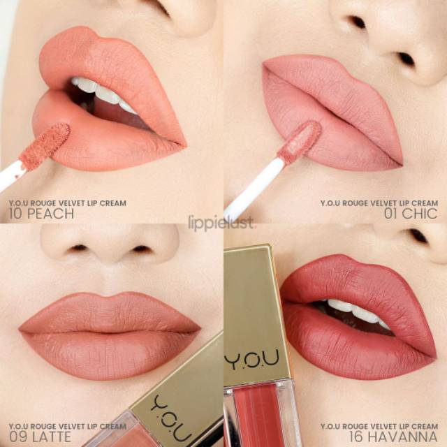 Y.O.U The Gold One Rouge Velvet Matte Lip Cream - YOU