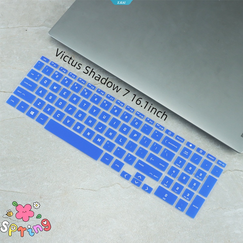 Cover Keyboard Untuk Model Victus Shadow7 16.1inch Silikon Anti Air Pelindung Kulit Penutup Debu Laptop [ZK]