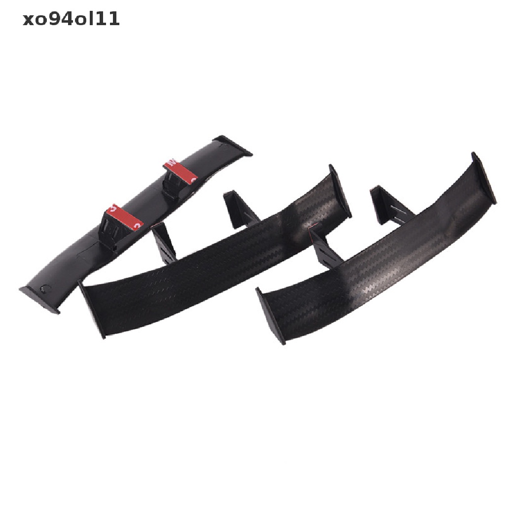 Xo Hot Universal Mini Spoiler Mobil Ekor Belakang Dekorasi Spoiler Wing Serat Karbon OL