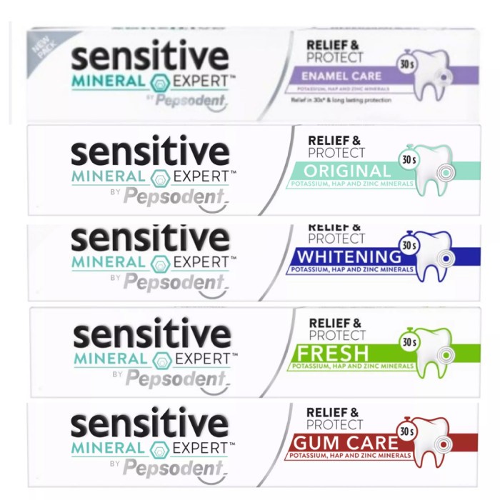 Pepsodent Sensitive Mineral Expert Original 100g