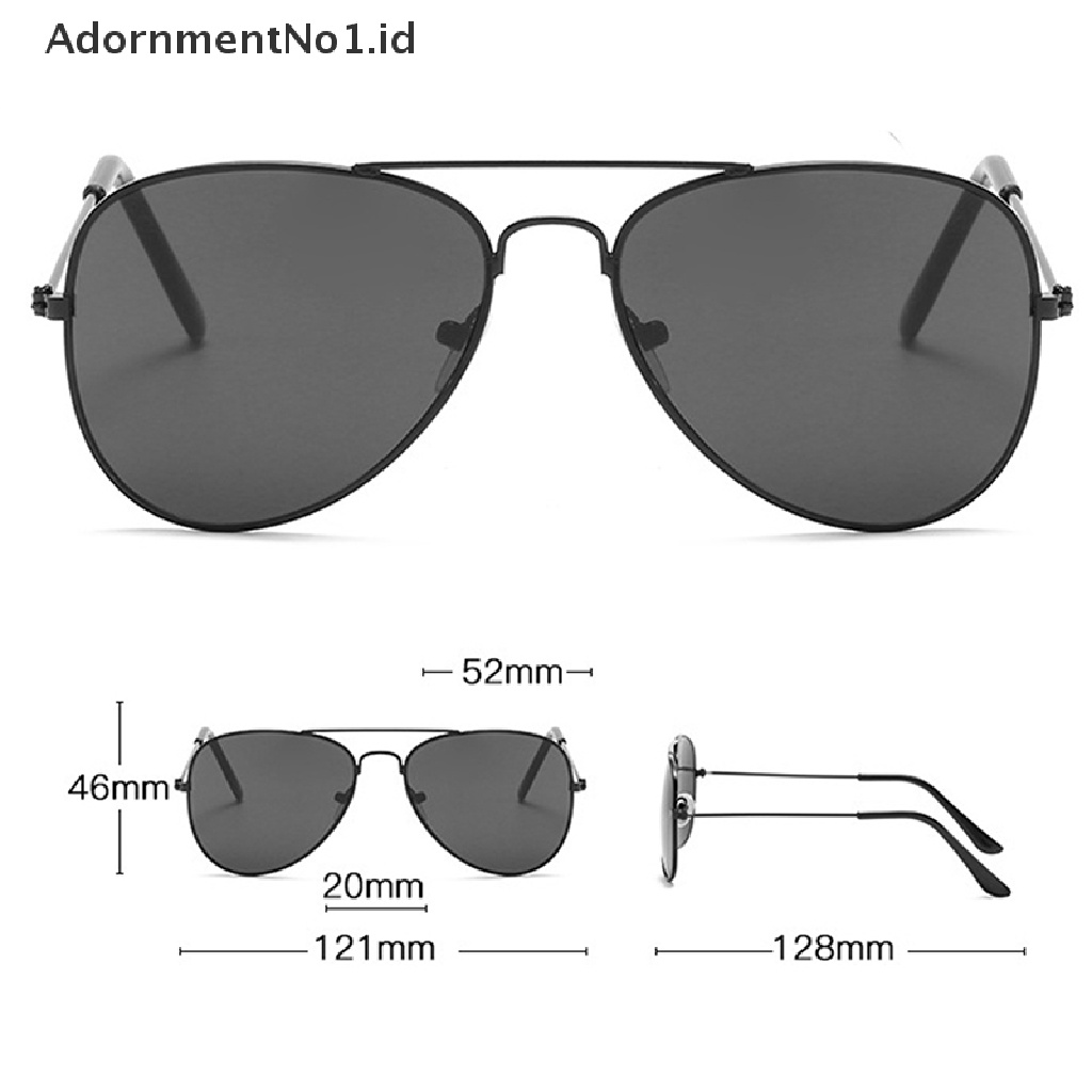 [AdornmentNo1] Unisex Anak Aviators Sunglasses Shades UV400 Fashion Classic Kids Kacamata [ID]