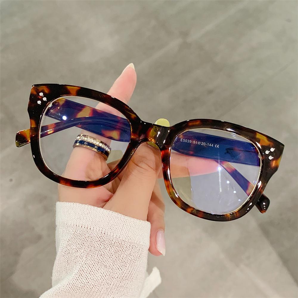 Kacamata Baca Populer Bulat Oversized Eyeglasses Computer Readers