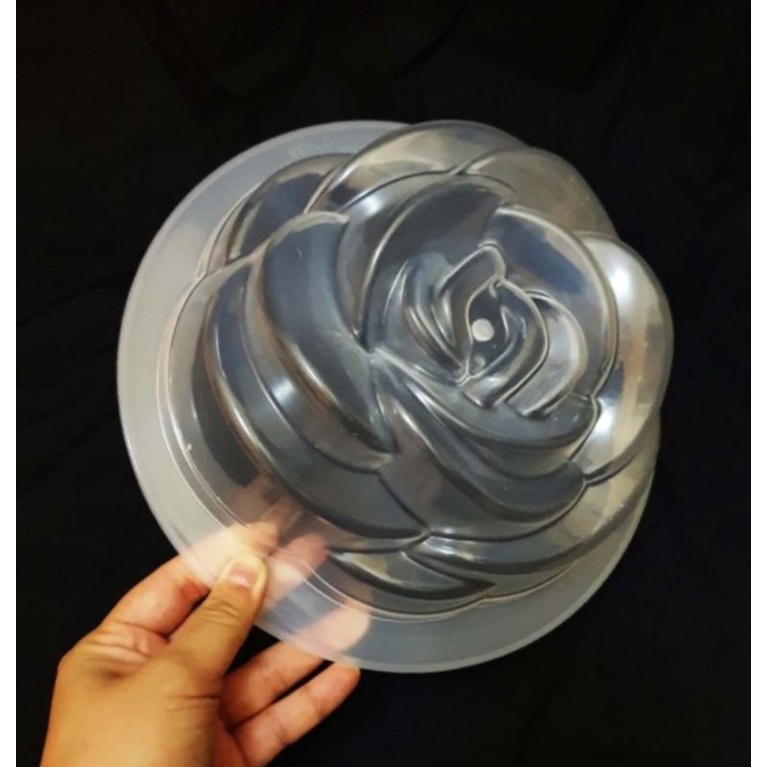 GLB - Cetakan Agar Ager Mawar Loyang Puding Mawar Cetakan Puding Mawar Besar